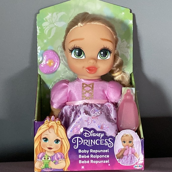 DISNEY RAPUNZEL BABY DOLL BRAND NEW IN BOX - Picture 1 of 5